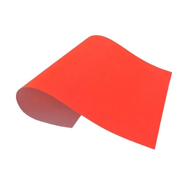 CARTULINA FLUORESCENTE ROJO C/10