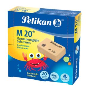 GOMA PELIKAN M-20 CAJA C/20