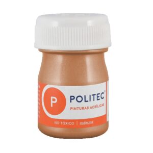 PINTURA ACRILICA 20 ML POLITEC BRONCE 702 CAJA  C/12