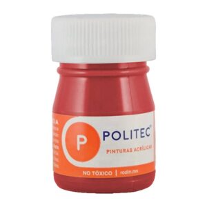 PINTURA ACRILICA 20 ML POLITEC CARMIN 319 CAJA  C/12