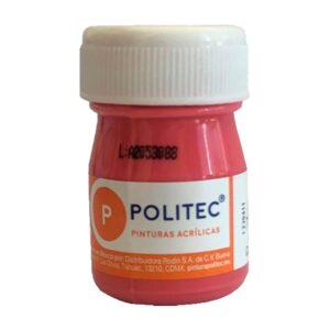 PINTURA ACRILICA 20 ML POLITEC CORAL 344 CAJA  C/12