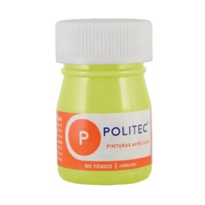 PINTURA ACRILICA 20 ML POLITEC LIMON HANZA 307  CAJA C/12