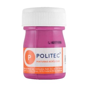 PINTURA ACRILICA 20 ML POLITEC MAGENTA 342  CAJA C/12