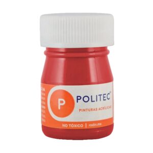 PINTURA ACRILICA 20 ML POLITEC ROJO 314 CAJA  C/12