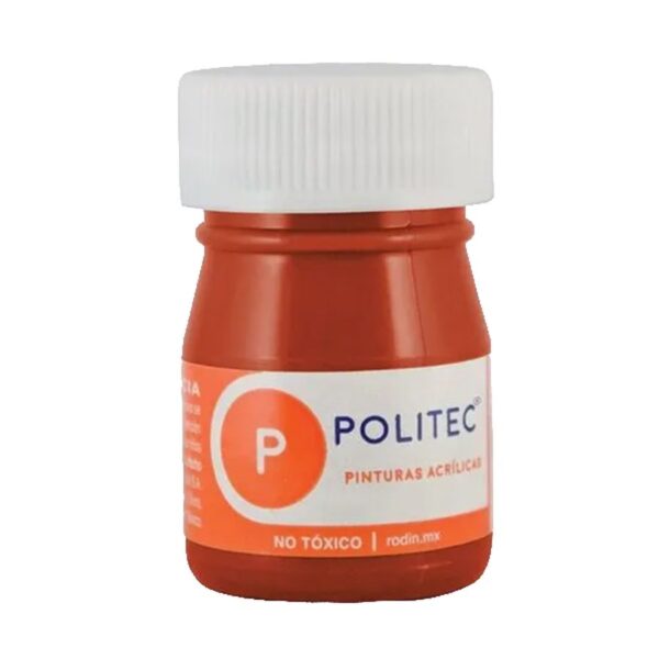 PINTURA ACRILICA 20 ML POLITEC ROJO OXIDO 305  CAJA C/12
