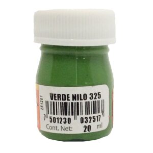 PINTURA ACRILICA 20 ML POLITEC VERDE NILO 325  CAJA C/12