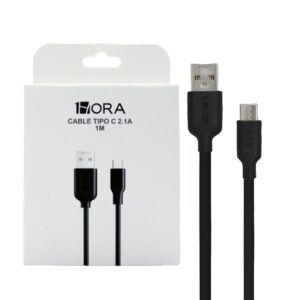 CABLE USB TIPO C" 1M 1HORA