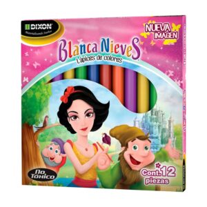 COLOR BLANCA NIEVES C/12 CORTO C/10 ESTUCHES DIXON