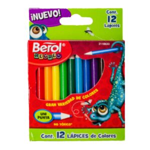 COLOR CORTO BEROL RECREO C/12 PAQ C/6