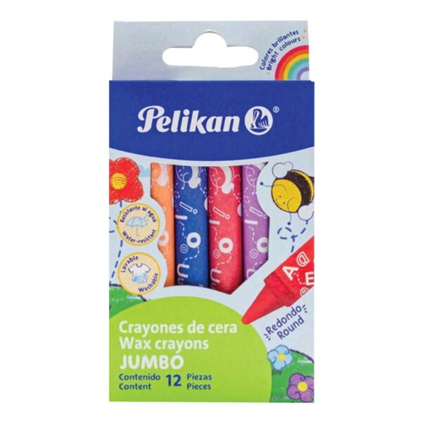 CRAYON PELIKAN GRUESO C/12