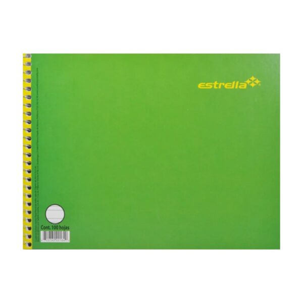 CUADERNO ITALIANO 100H C/E ESTRELLA DOBLE  RAYA 0164