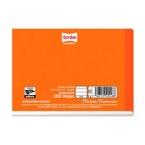 CUADERNO ITALIANO COSIDO CLASICO SCRIBE 4520  RAYA