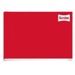 CUADERNO ITALIANO COSIDO CLASICO SCRIBE 4524  DOBLE RAYA