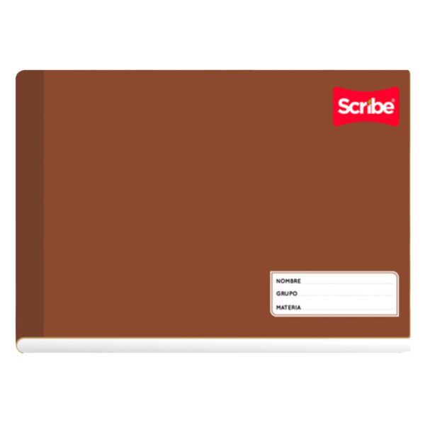 CUADERNO ITALIANO COSIDO CLASICO SCRIBE 4528  C-14 ALEMAN