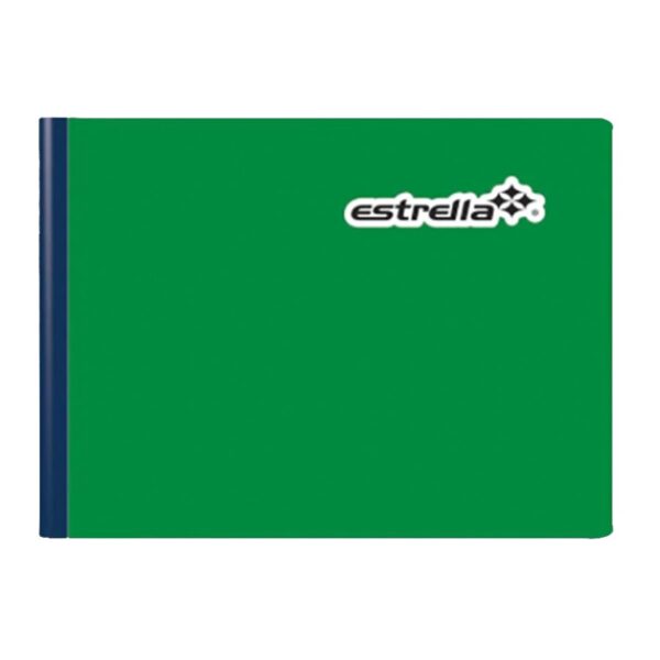 CUADERNO ITALIANO COSIDO ESTRELLA 100H C-7