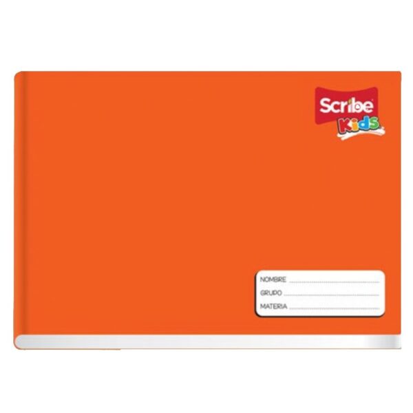 CUADERNO ITALIANO COSIDO KIDS SCRIBE 2244  BLANCO