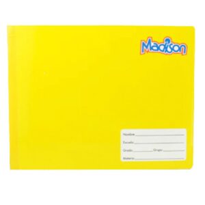 CUADERNO ITALIANO COSIDO MADISON BLANCO  100H