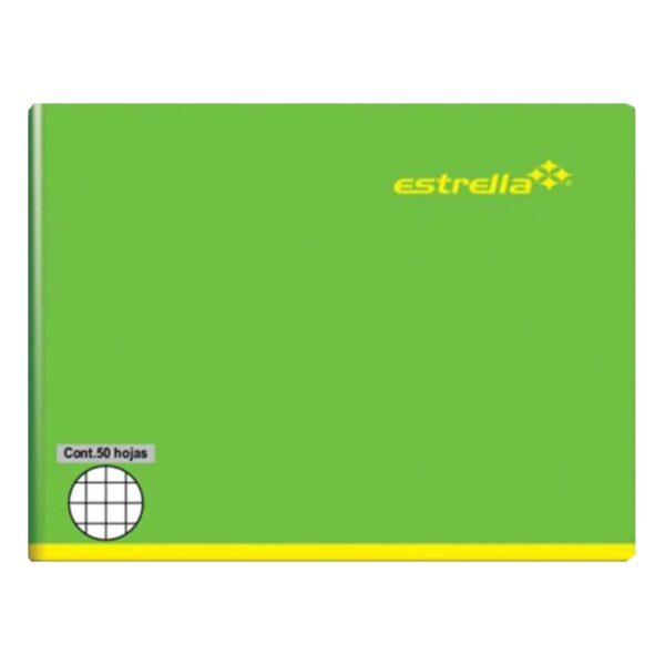 CUADERNO ITALIANO C/E 50H RAYADO ESTRELLA