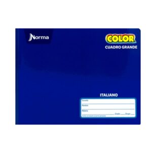CUADERNO ITALIANO C/E NORMACOLOR D/R