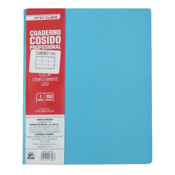 CUADERNO PROF. COSIDO FIRST CLASS DIETRIX  9213 C-7