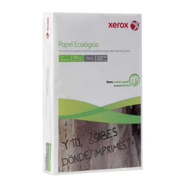 HOJA BLANCA T/OFICIO XEROX ECOLOGICA C/500