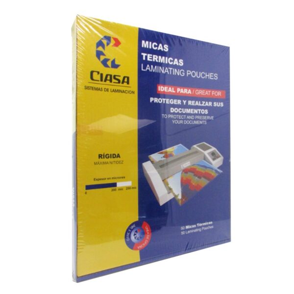 MICA TERMICA DOBLE CARTA C/50 8 MILL CIASA 2030