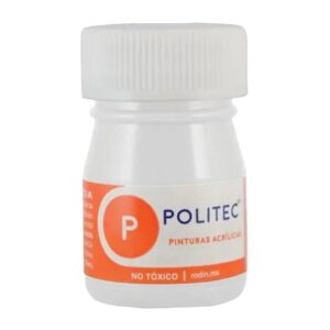 PINTURA ACRILICA 20 ML POLITEC BLANCO TITANIO  301 CAJA C/12