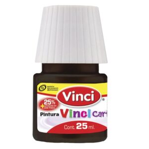 PINTURA VINCI CARTEL 25 ML # 57 CAFE CAJA C/10  PZAS