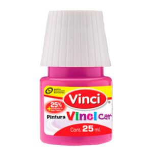 PINTURA VINCI CARTEL 25 ML # 59 ROSA MEXICANO  CAJA C/10