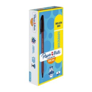 PLUMA KILOMETRICO 100 PAPER MATE CAFE CAJA  C/12
